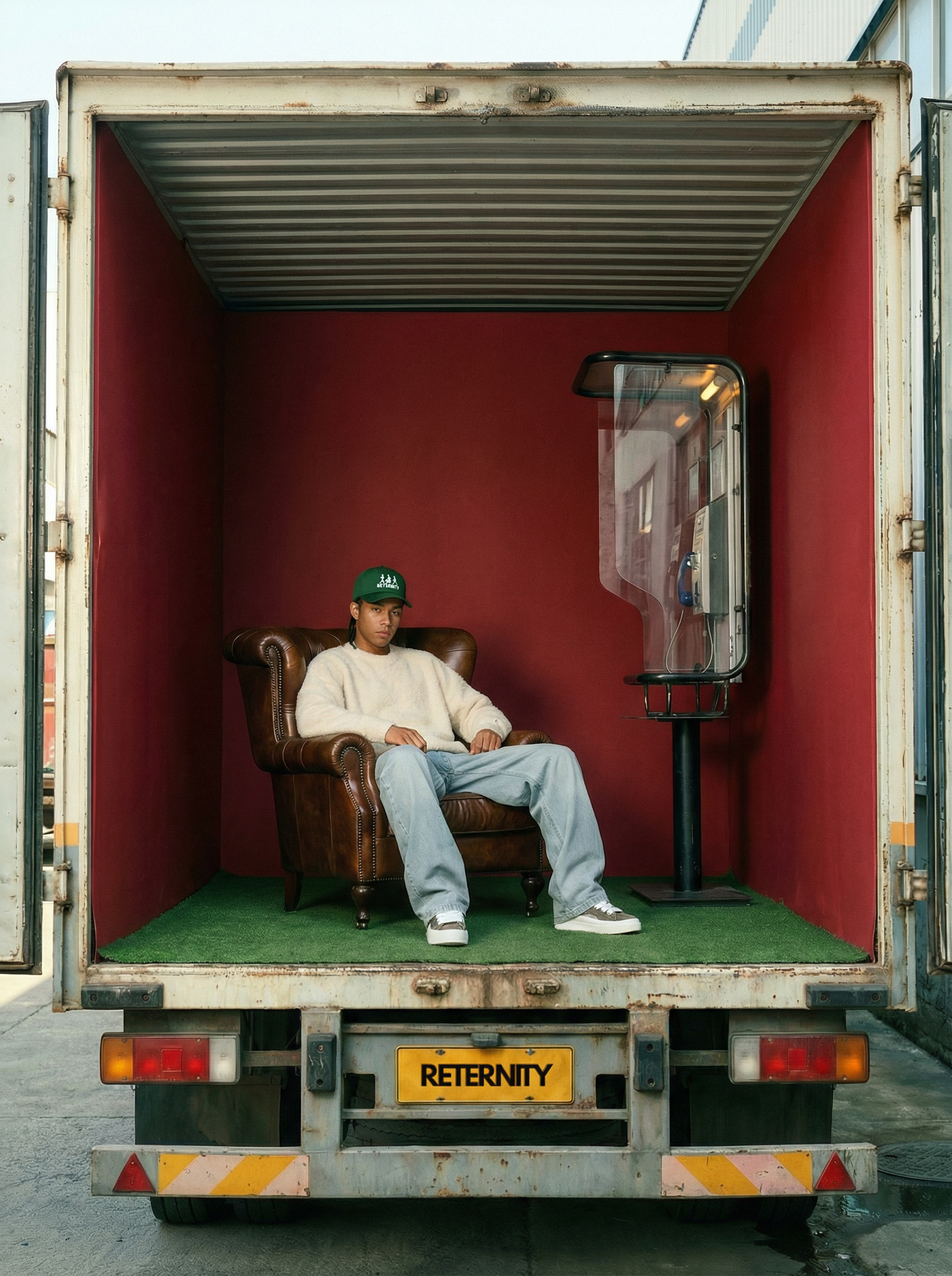 AI fashion portrait editorial NYVZN Studio