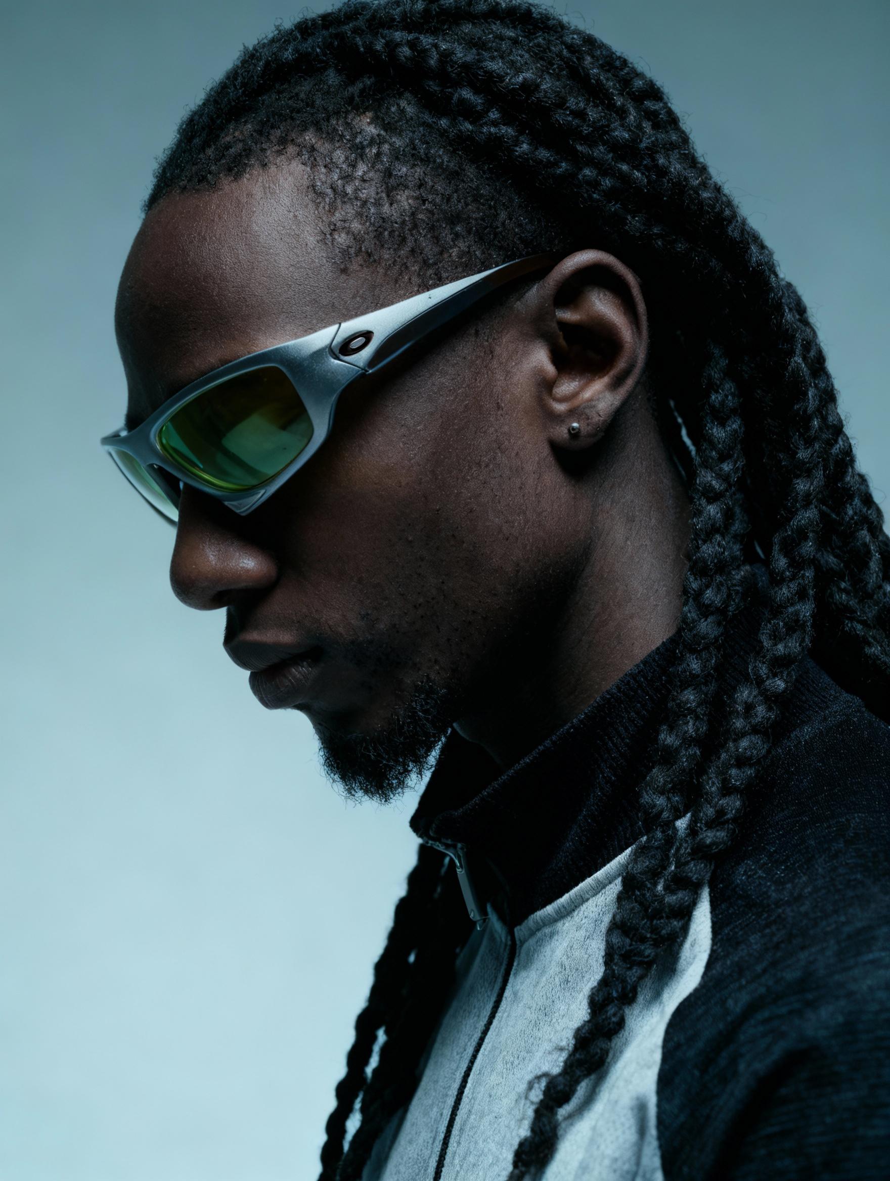 AI product visual Oakley sunglasses campaign